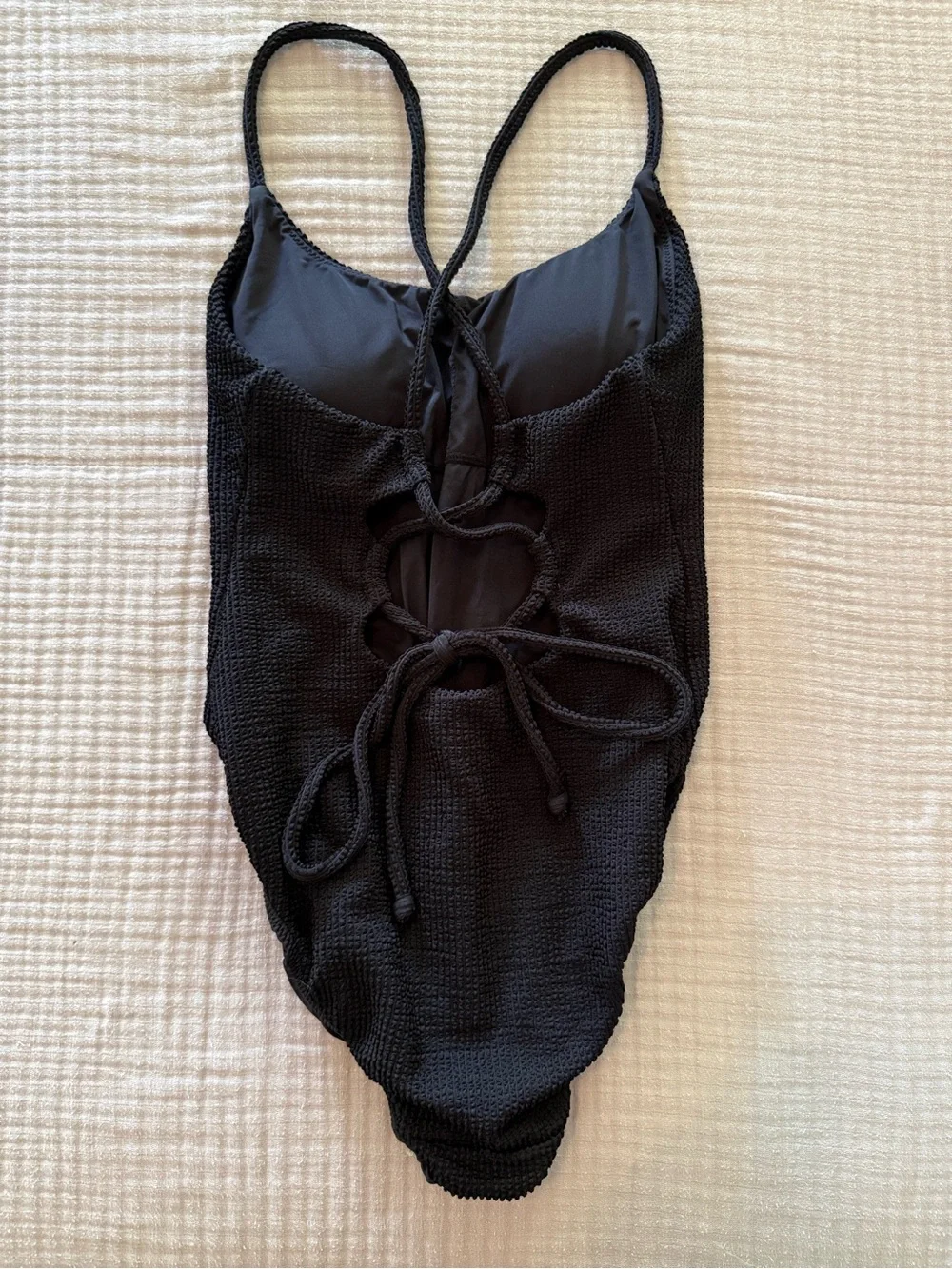 Show me your mumu black positano one piece